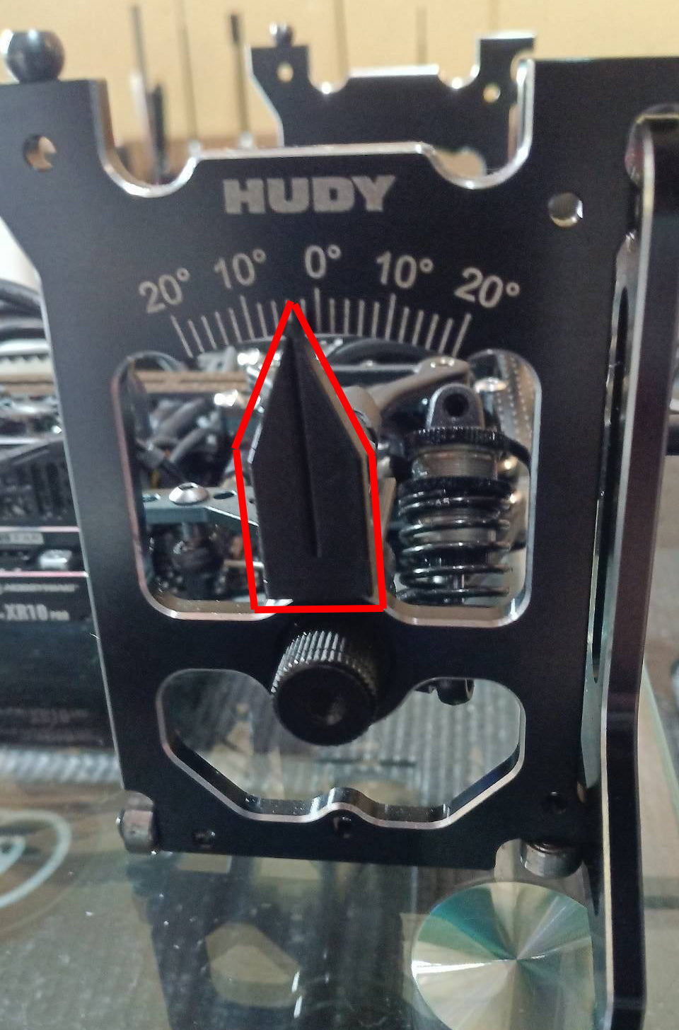Caster gauge