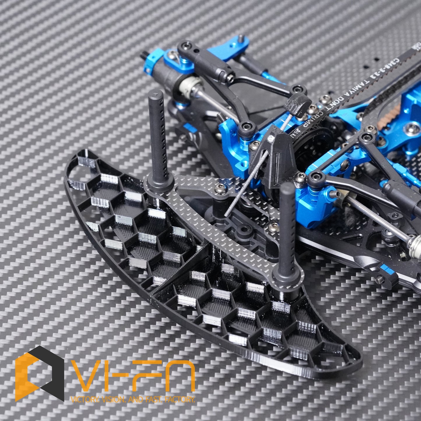 3D-Front Bumper V3 for TRF421 / TAMIYA