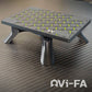 Rotating maintenance stand extension leg