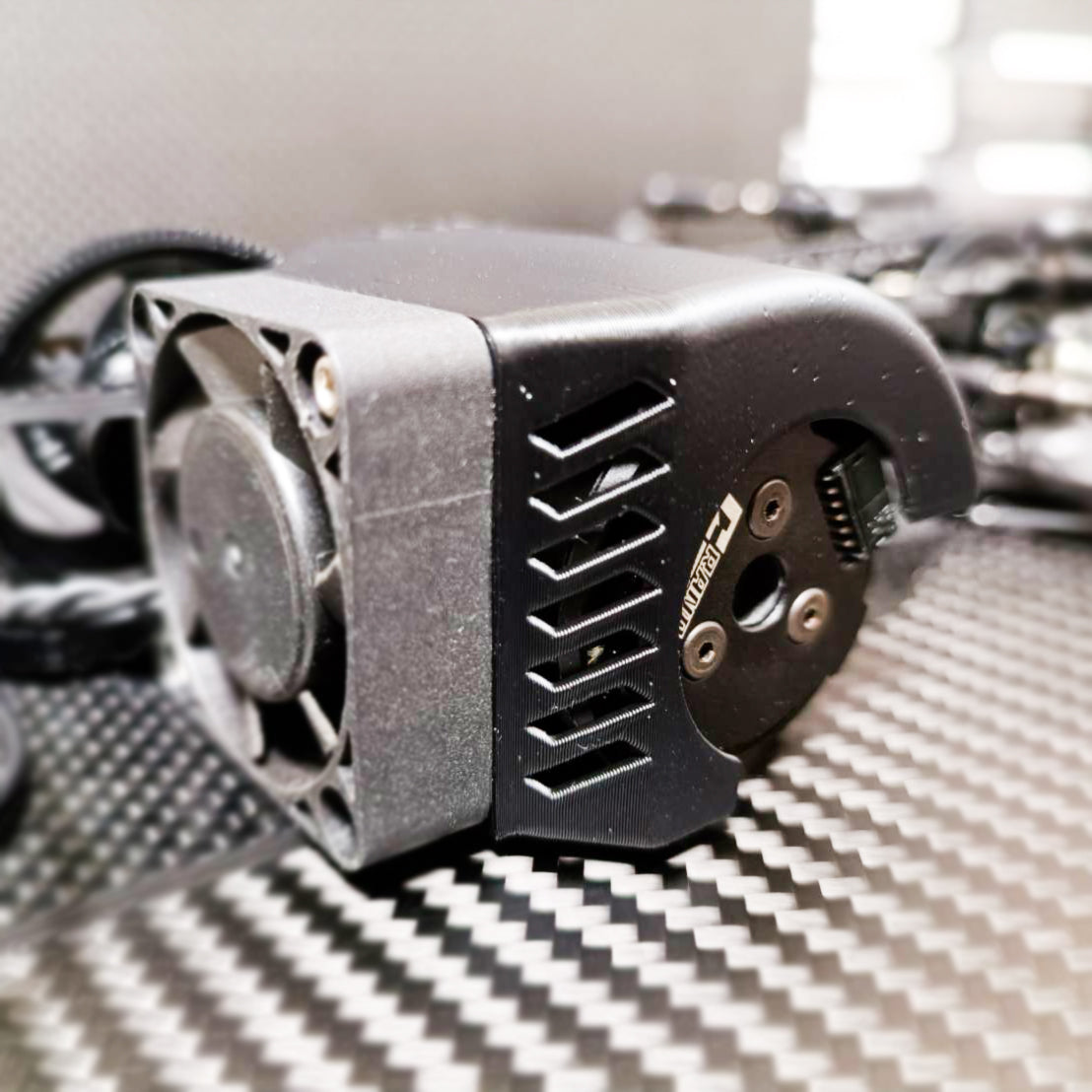 Cooling fan shroud EVO 40 mm for rear motor