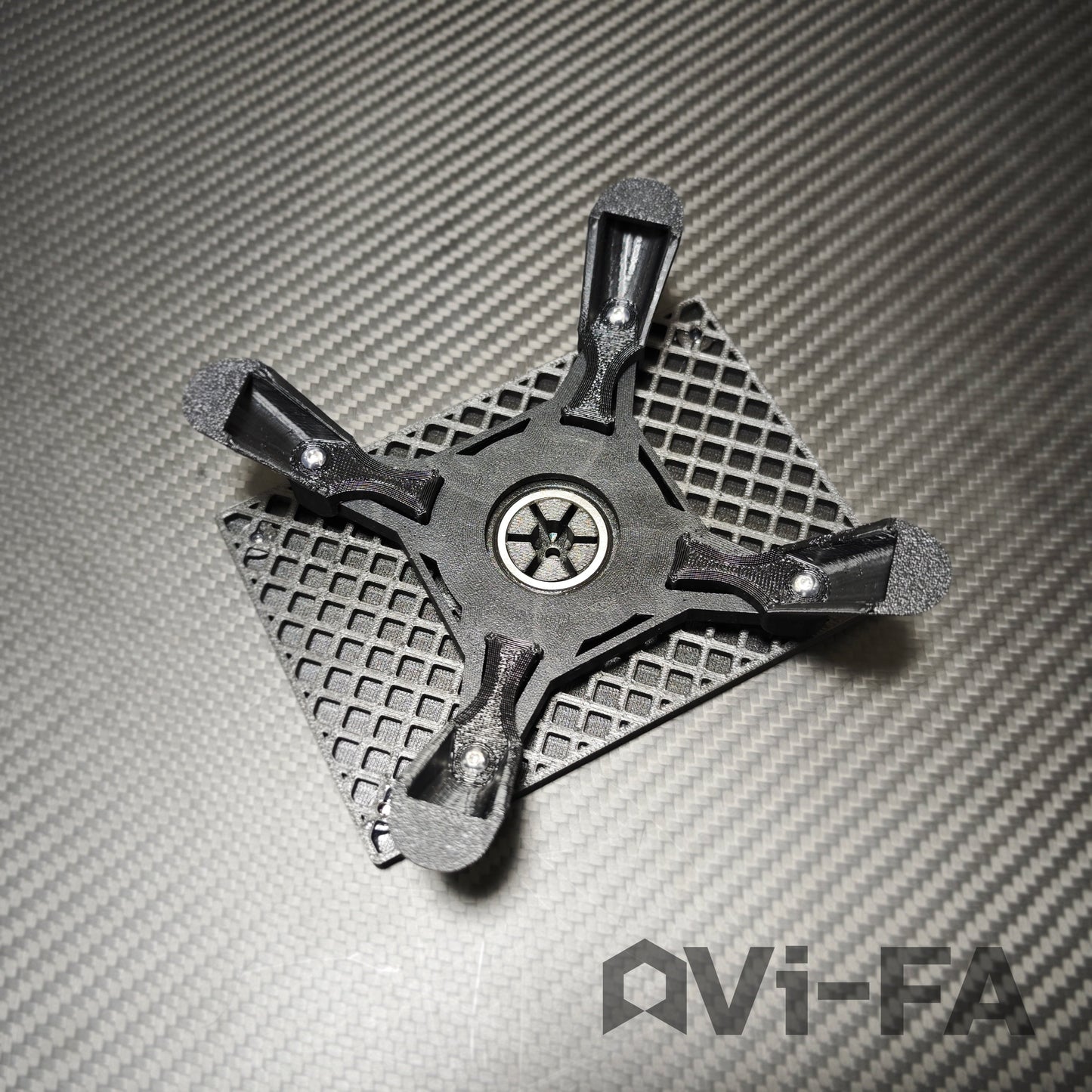 Rotating maintenance stand + extension leg + TA08 plate (magnetic version)