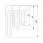 Adjustable Horizontal Body Mount Set (1 set)